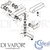 Ideal Standard Moments Bath Shower Mixer Spare Parts